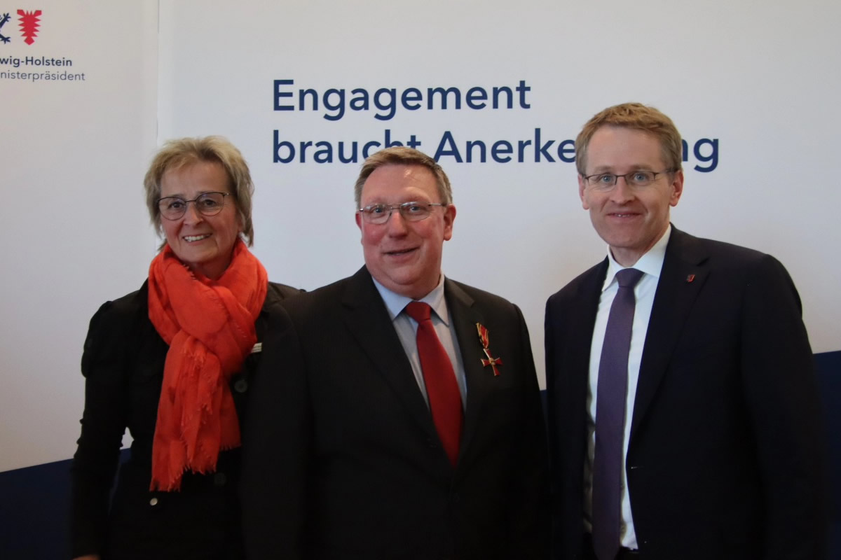 Jan Steffen erhält Bundesverdienstkreuz