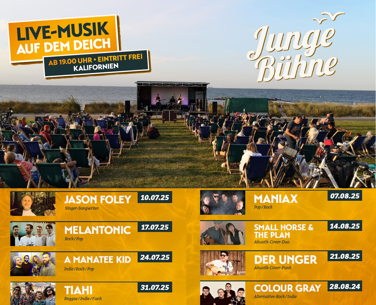 Sonne, Meer und mitreißende Musik – ein Sommer voller Sounds in Kalifornien