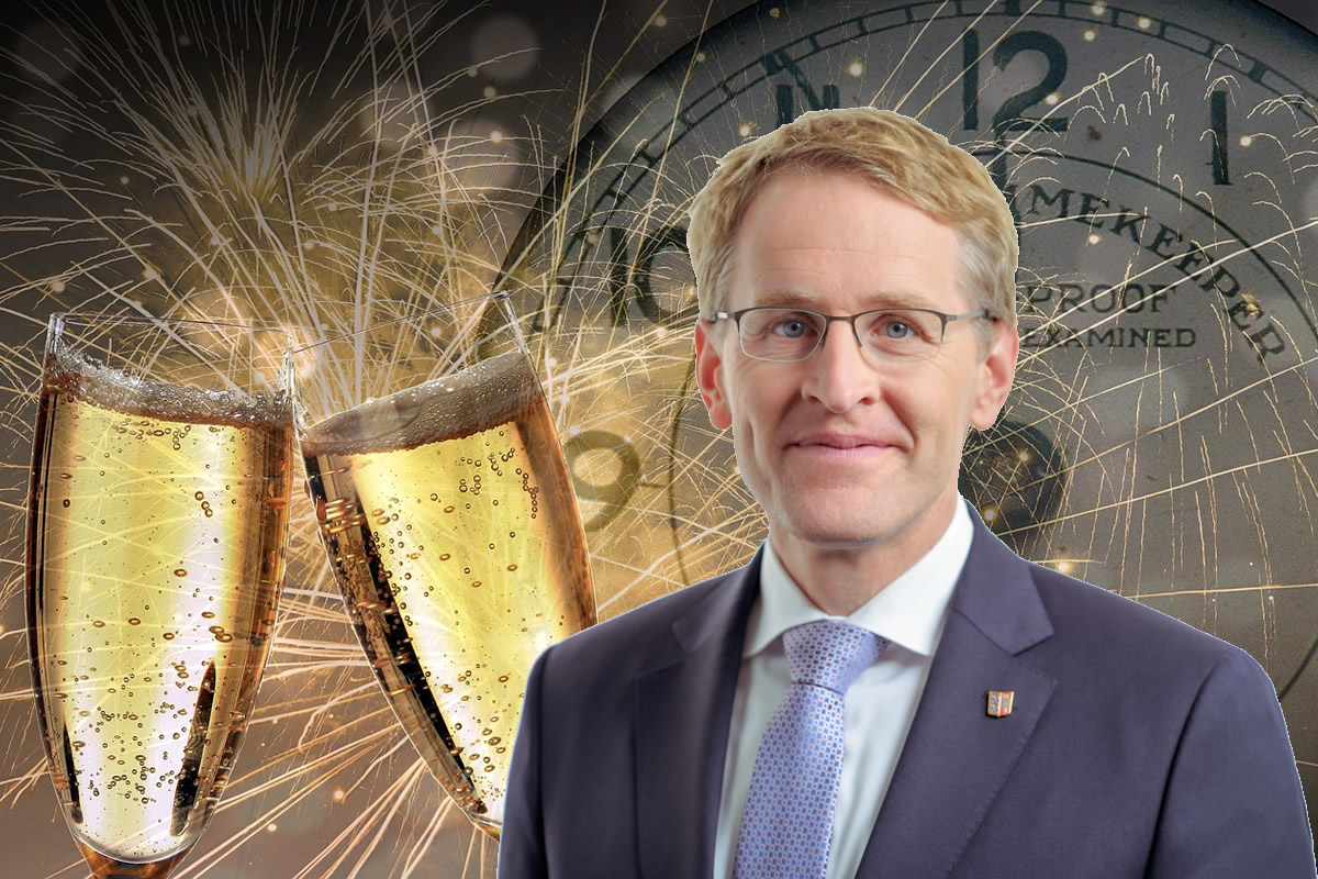 Ministerpräsident Daniel Günther zum Jahreswechsel