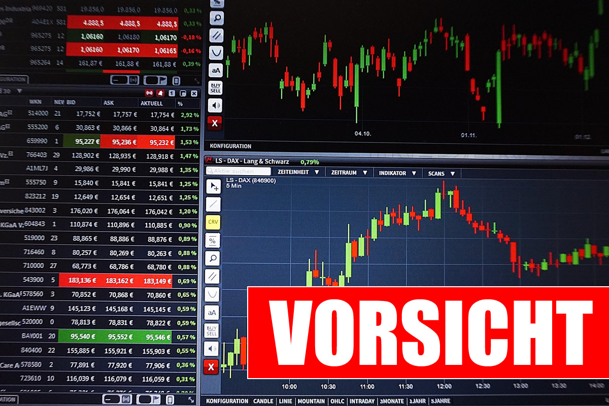 Warnung vor Betrugsmasche "Pump and Dump"